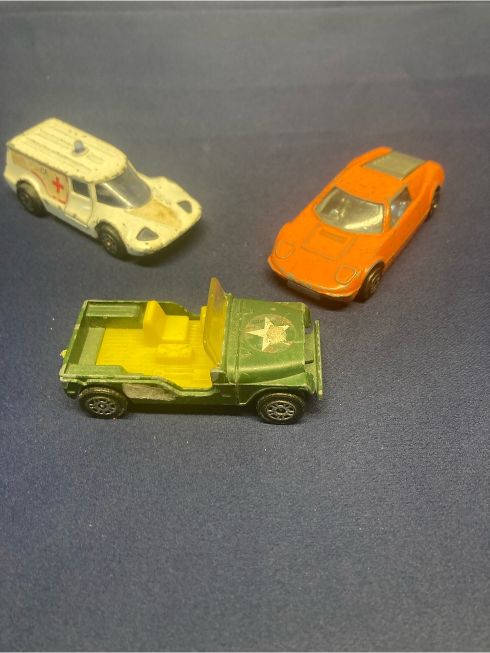 Lot of (3) Vintage Corgi Die Cast Vehicles